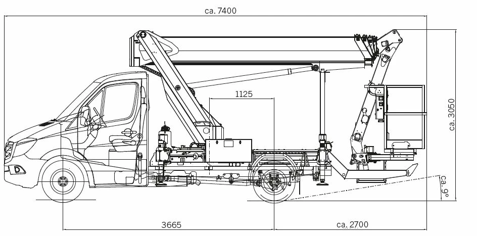 Seitenansicht P220BK